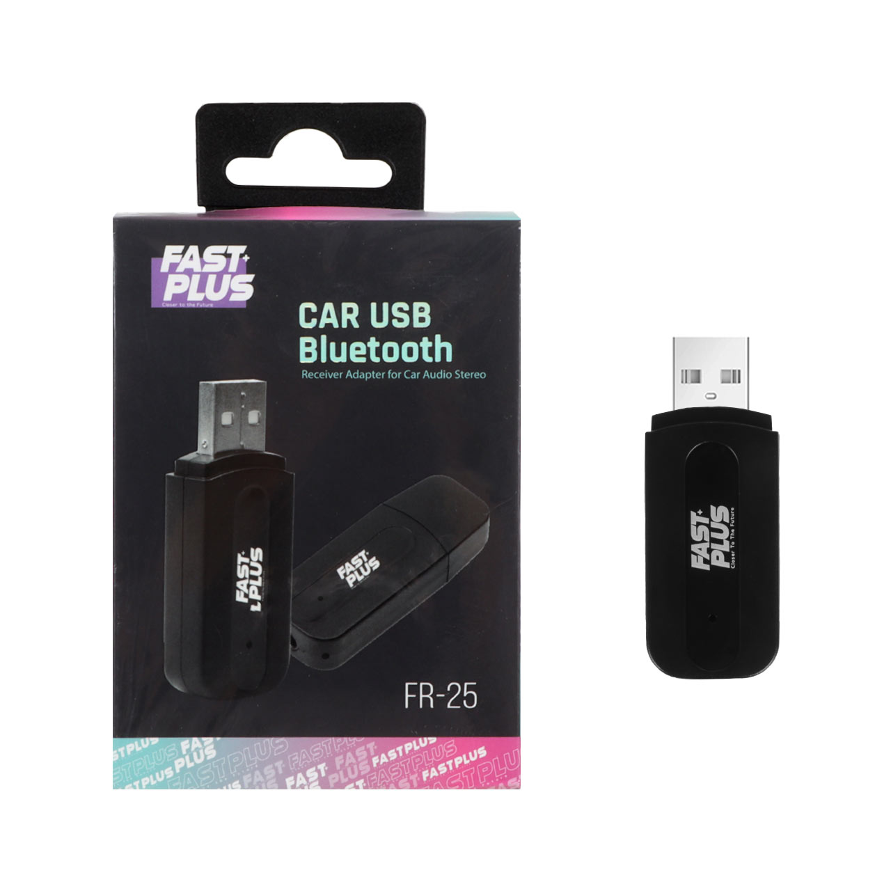 دانگل بلوتوث Fast Plus مدل FR-25 - مشکی