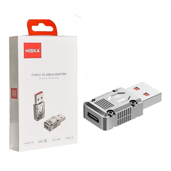 تبدیل (Type-C To USB-A) هیسکا (HISKA) مدل H9
