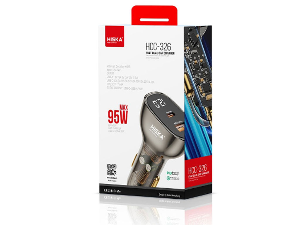 شارژر فندکی هیسکا  HCC-326