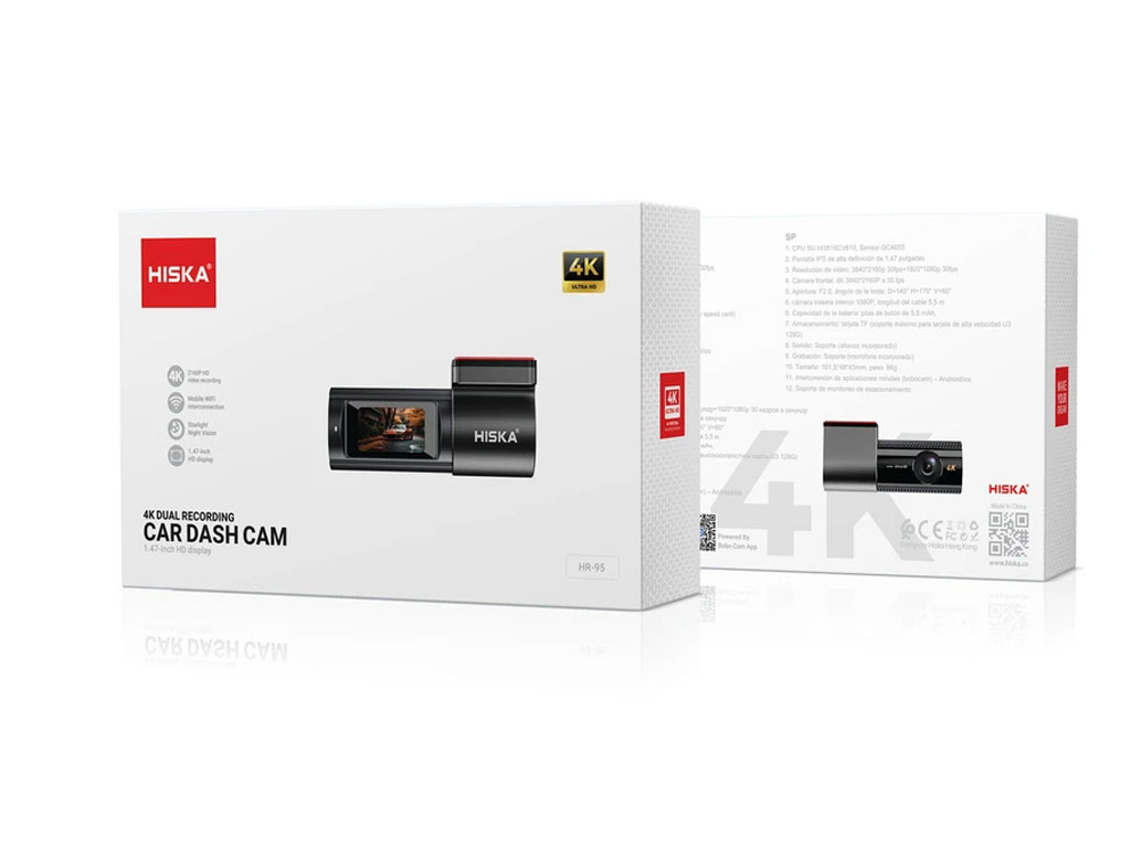 دوربین ثبت وقایع خودرو هیسکا مدل HR-95