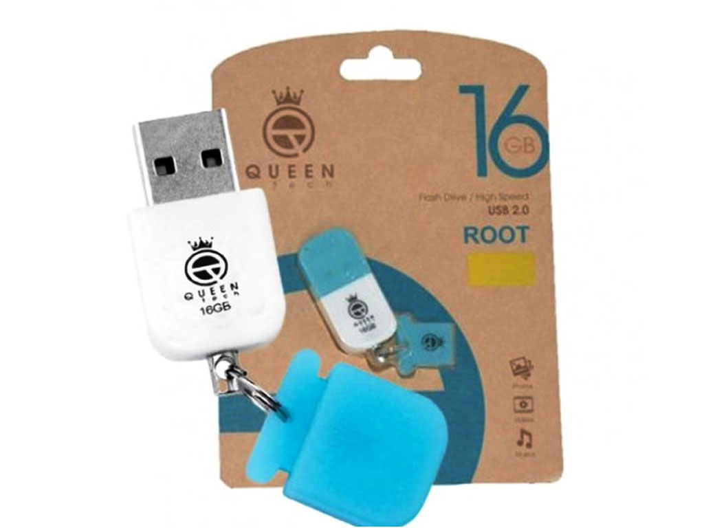 فلش مموری 16گیگابایت کوئین تک مدل ROOT