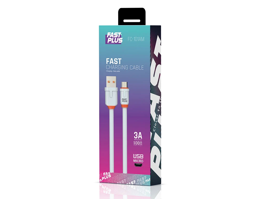 کابل تبدیل USB به USB-C فست پلاس مدل FC-101AC طول 1 متر