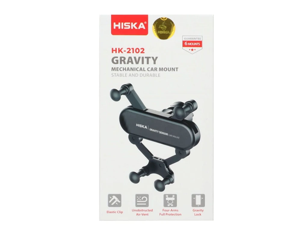 هولدر گوشی موبایل دریچه کولری HISKA مدل HK-2102